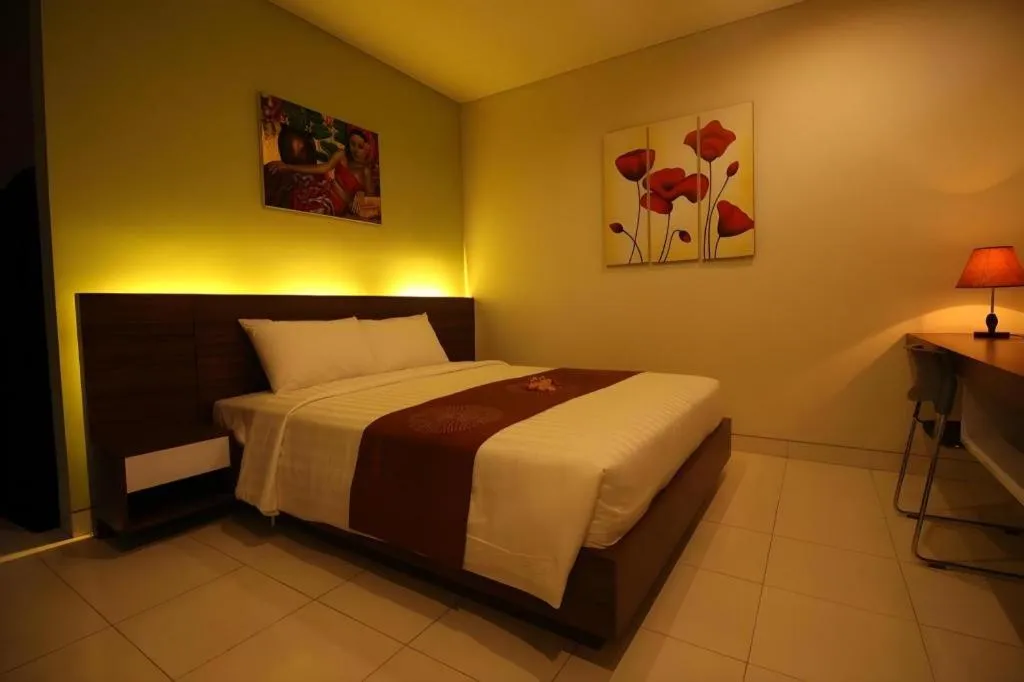 Bed in Umah Bali Suites