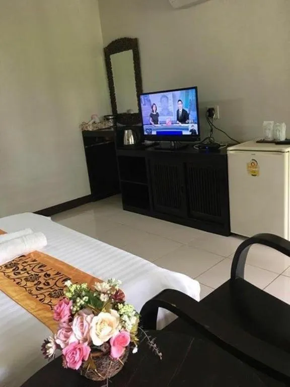 Bed in Ban Noi Resort Phrae