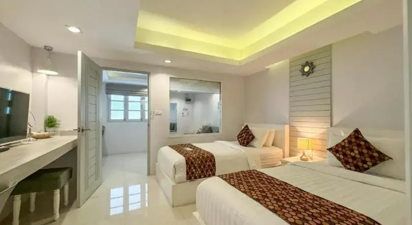 Bed in NanNakara Boutique Hotel Bed in NanNakara Boutique Hotel