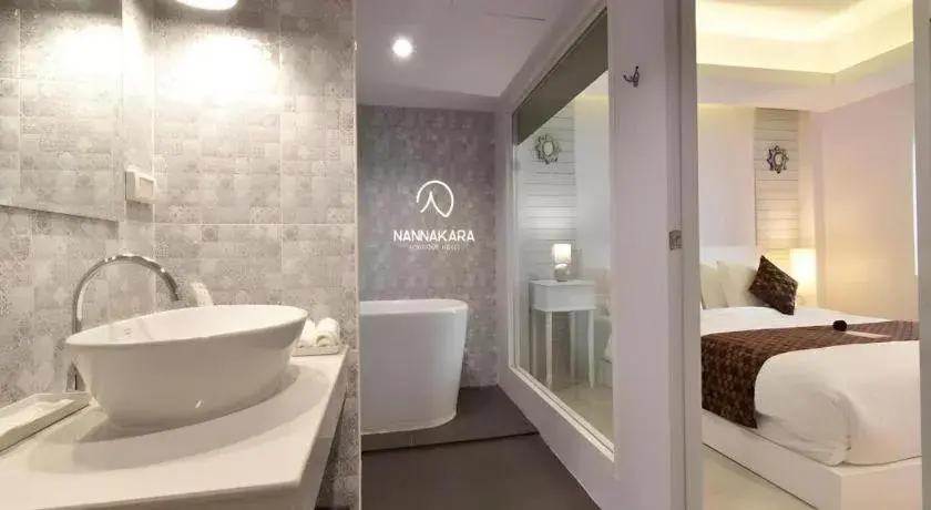 Bed in NanNakara Boutique Hotel Bed in NanNakara Boutique Hotel
