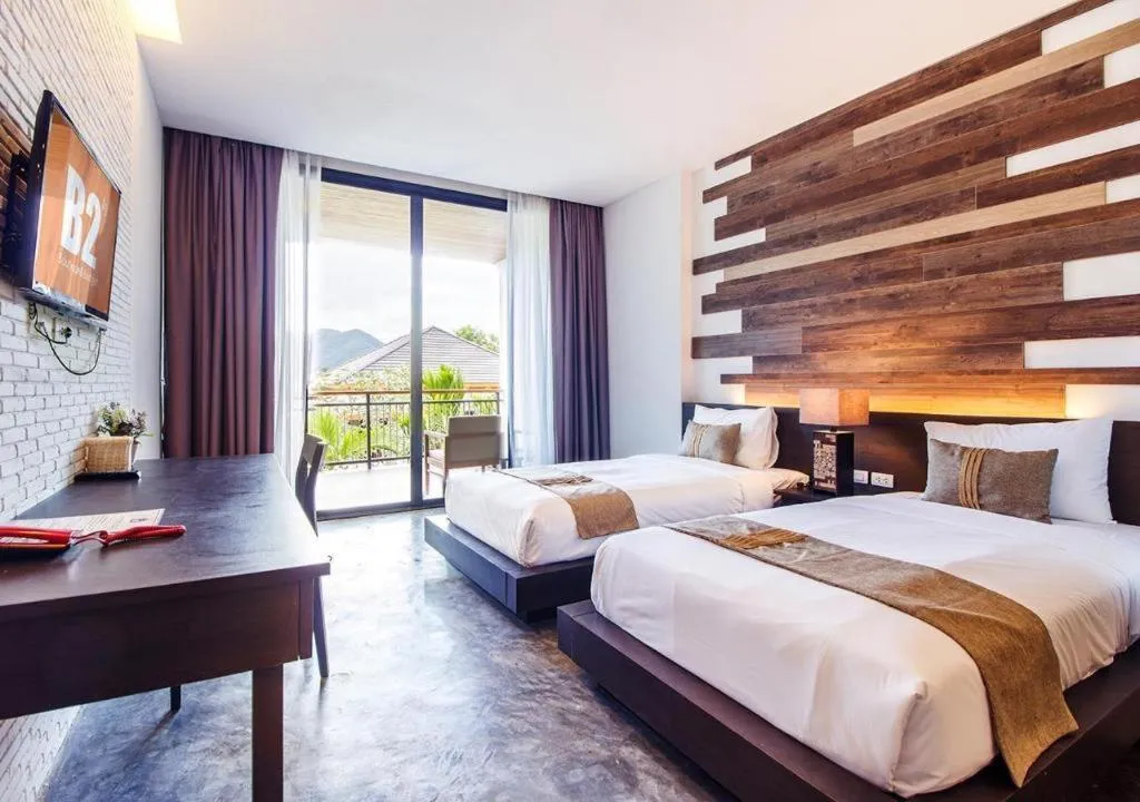 Bed in B2 Pai Premier Resort