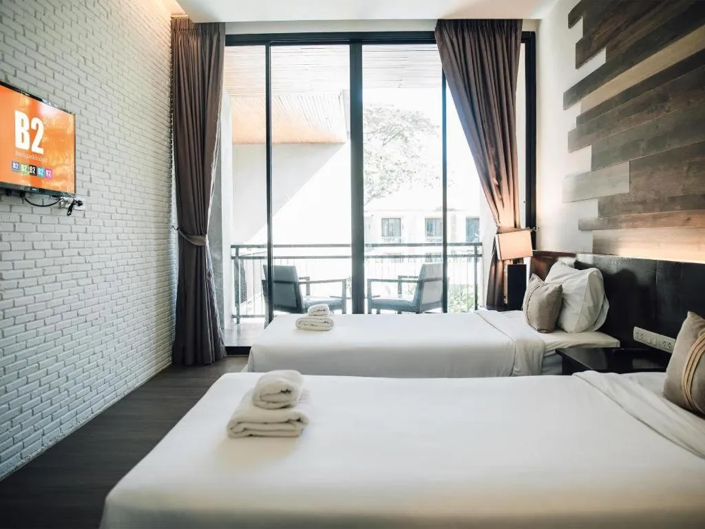 Bed in B2 Pai Premier Resort