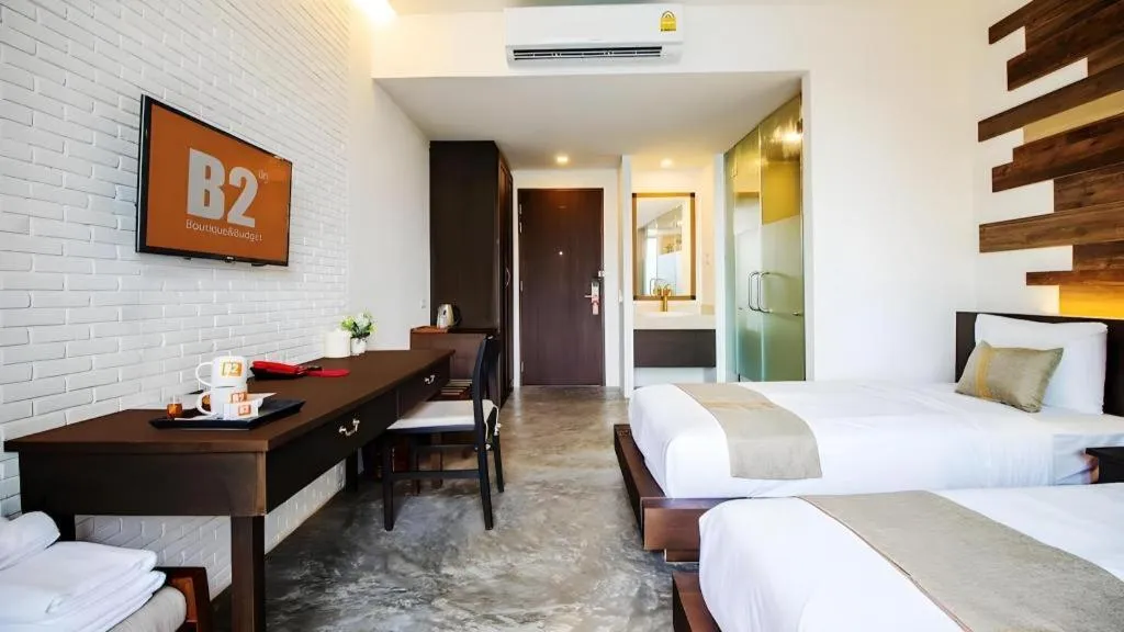 Bed in B2 Pai Premier Resort