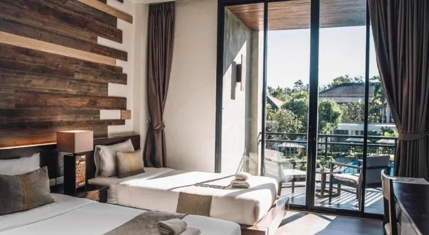 Bed in B2 Pai Premier Resort