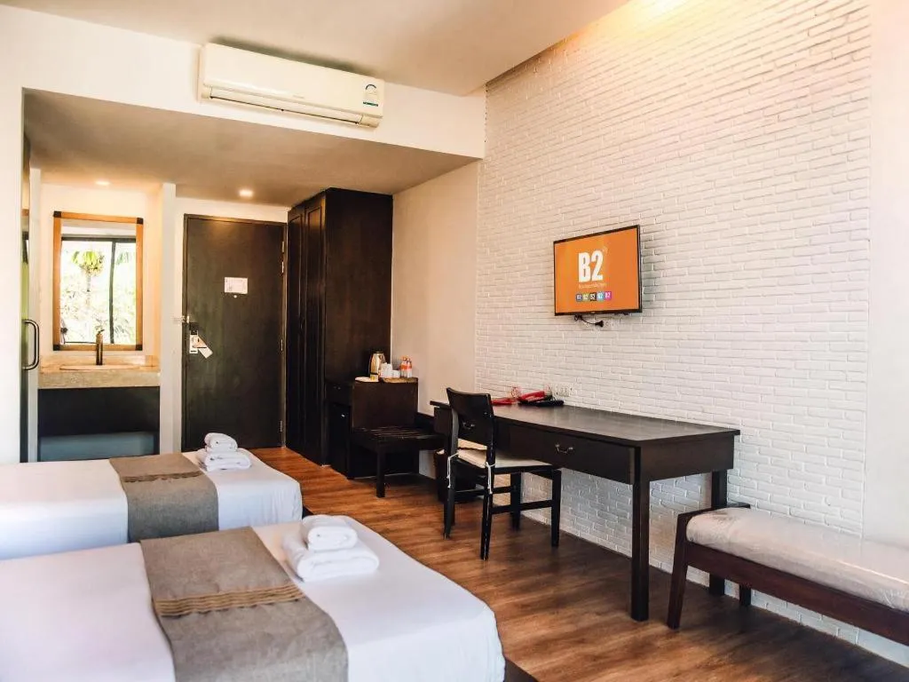 Bed in B2 Pai Premier Resort