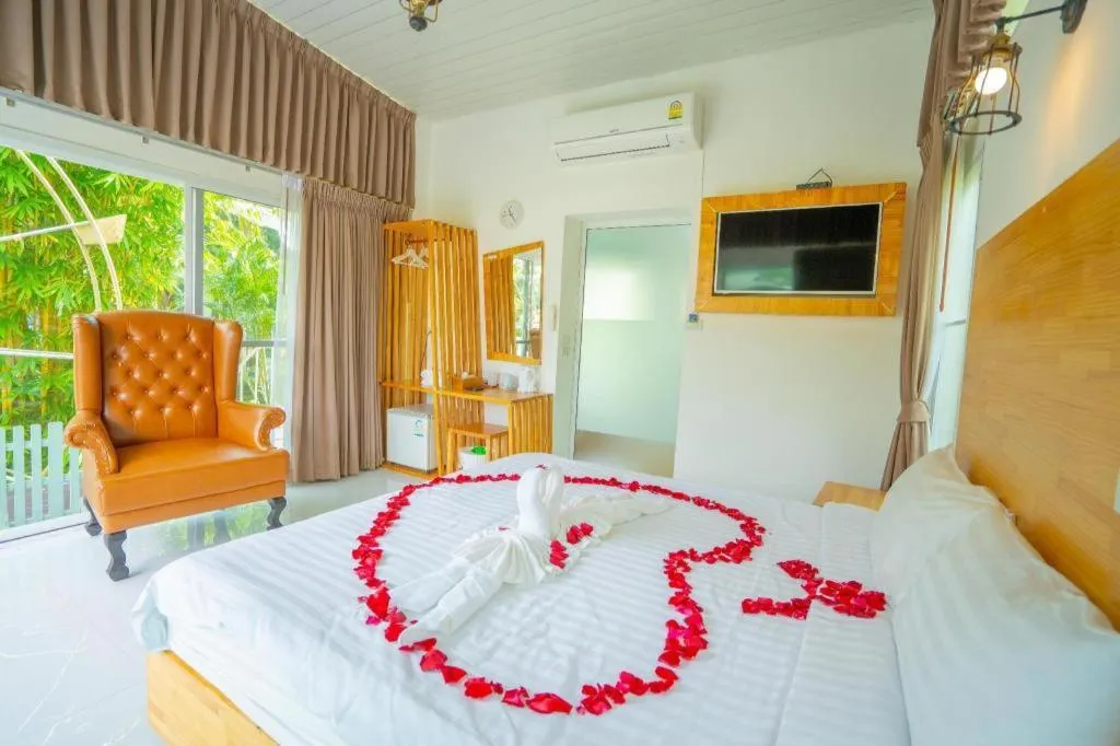 Bed in The White House Boutique Resort