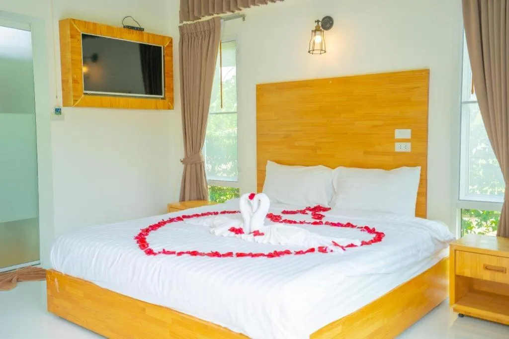 Bed in The White House Boutique Resort