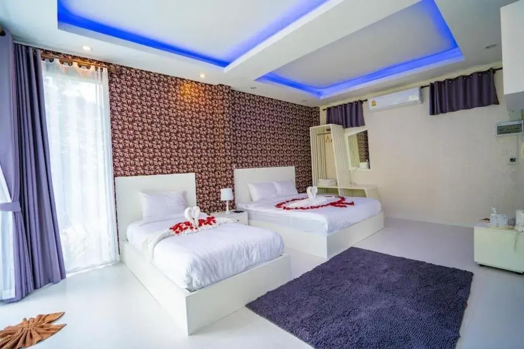 Bed in The White House Boutique Resort Bed in The White House Boutique Resort