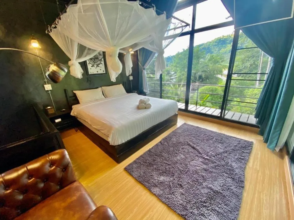 Bed in The White House Boutique Resort