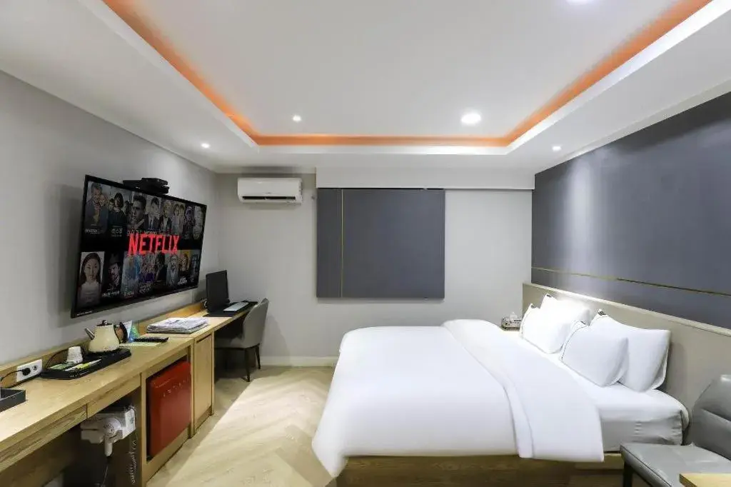 Bed in Hotel Primo Daejeon Bed in Hotel Primo Daejeon