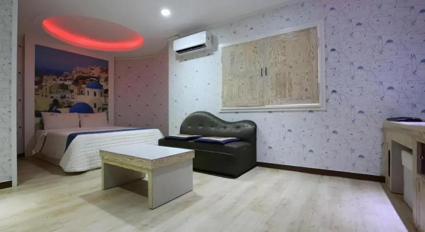 Bed in Hotel Primo Daejeon