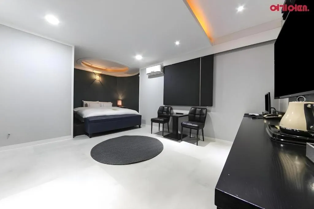 Bed in Hotel Primo Daejeon