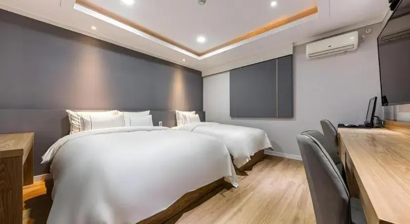 Bed in Hotel Primo Daejeon Bed in Hotel Primo Daejeon