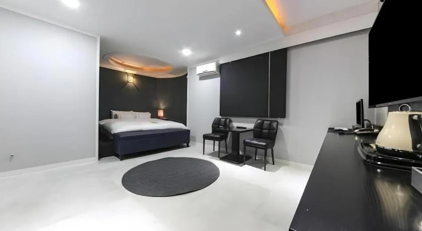 Bed in Hotel Primo Daejeon