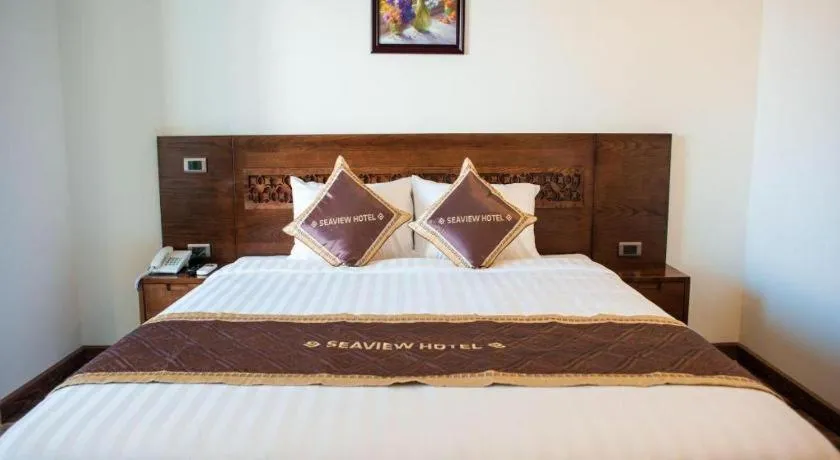 Bed in Grand Sea View Hotel