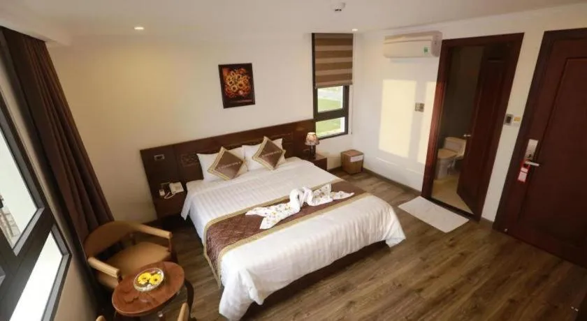 Bed in Grand Sea View Hotel