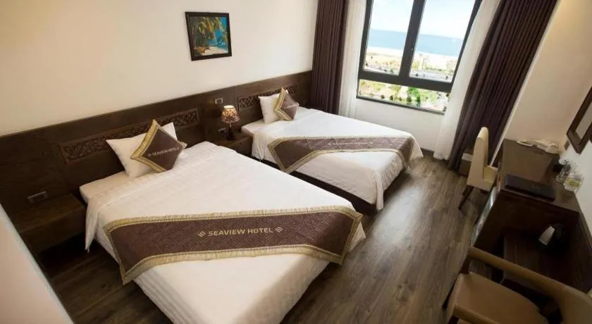 Bed in Grand Sea View Hotel