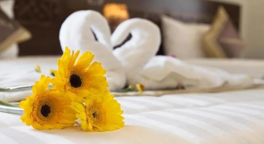 Bed in Grand Sea View Hotel