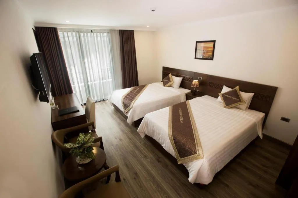 Bed in Grand Sea View Hotel