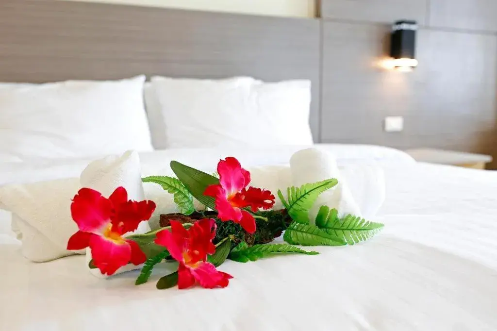 Bed in GreenView Boutique Hotel Bed in GreenView Boutique Hotel