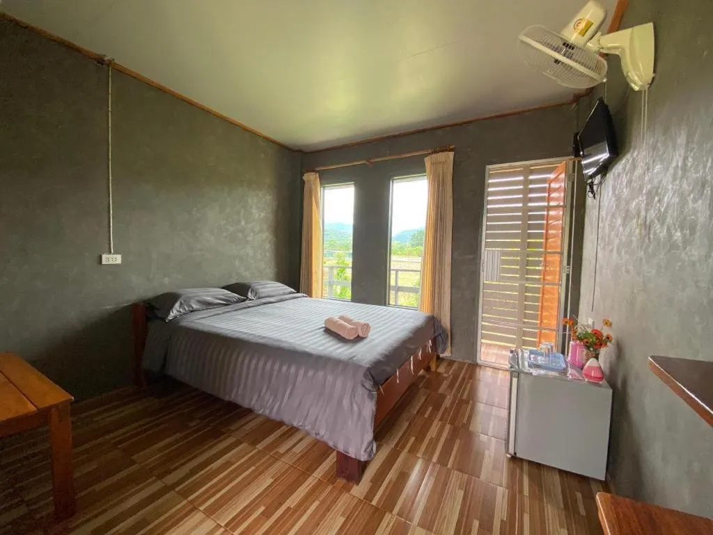 Bed in Hinpha Homestay