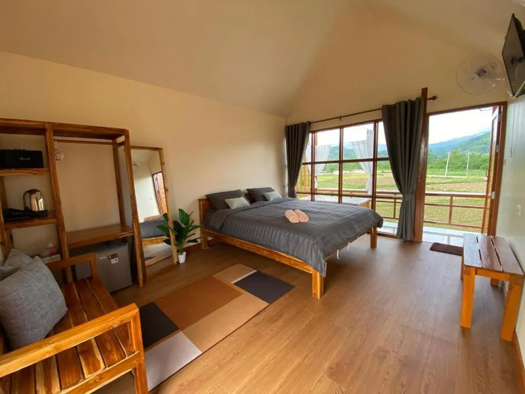 Bed in Hinpha Homestay