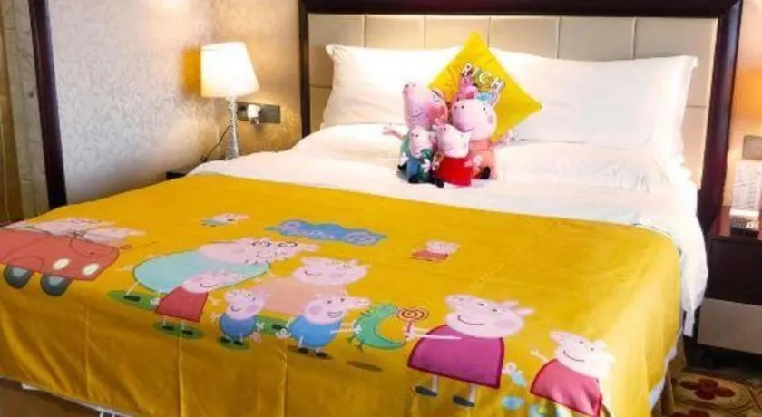 Bed in Taishan Bojue Hotel