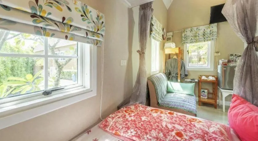 Bed in Greenview Resort