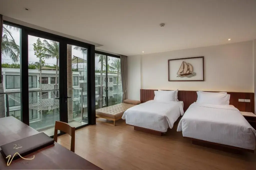 Bed in Varinah Resort Bed in Varinah Resort