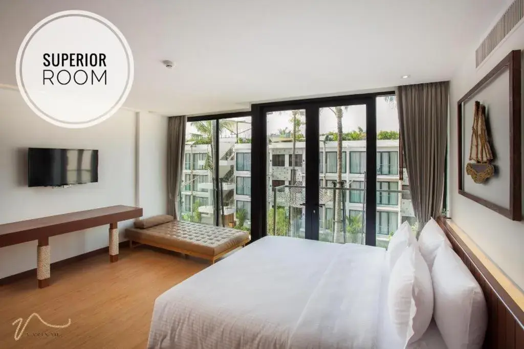 Bed in Varinah Resort Bed in Varinah Resort