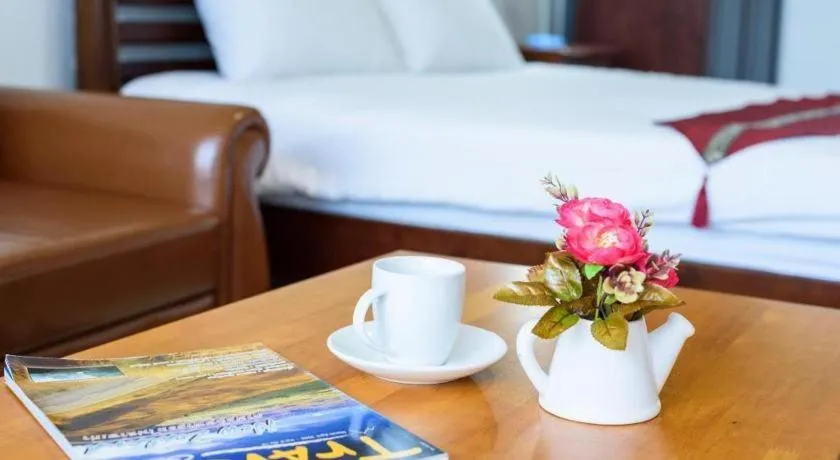 Bed in Baan Suan Aou Khai