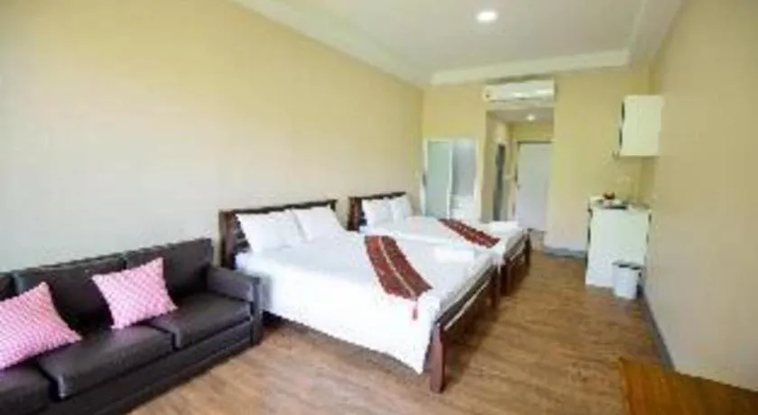 Bed in Baan Suan Aou Khai