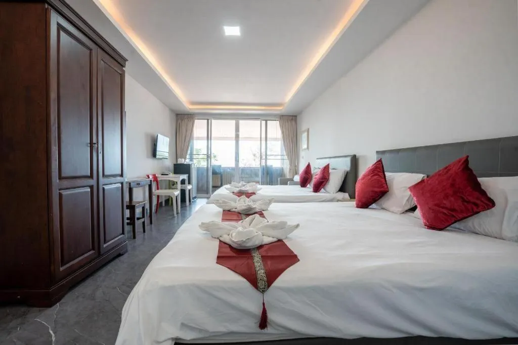 Bed in Baan Suan Aou Khai