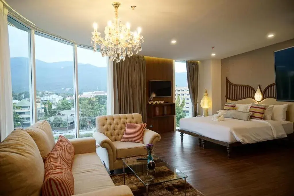 Bed in Baisirimaya Hotel Bed in Baisirimaya Hotel