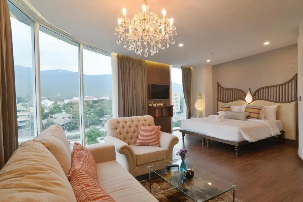 Bed in Baisirimaya Hotel Bed in Baisirimaya Hotel