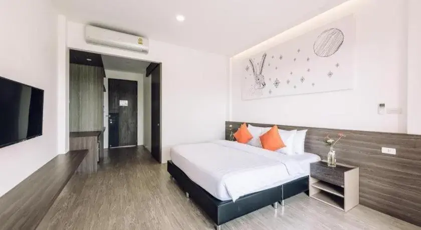 Bed in PIMDARA HOTEL Bed in PIMDARA HOTEL