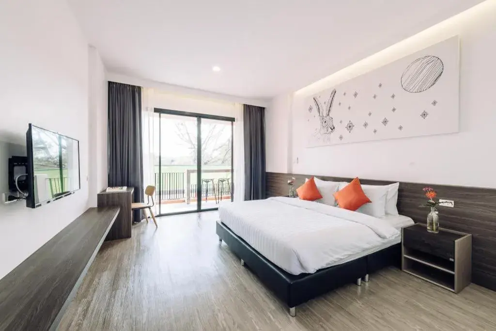 Bed in PIMDARA HOTEL Bed in PIMDARA HOTEL