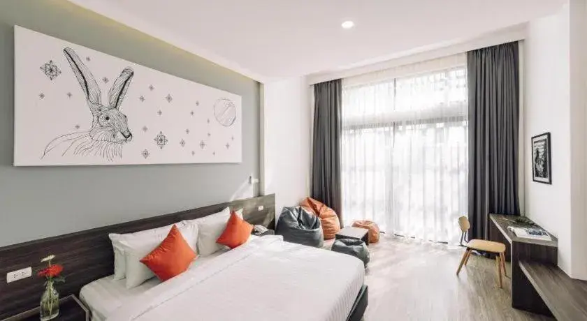 Bed in PIMDARA HOTEL Bed in PIMDARA HOTEL