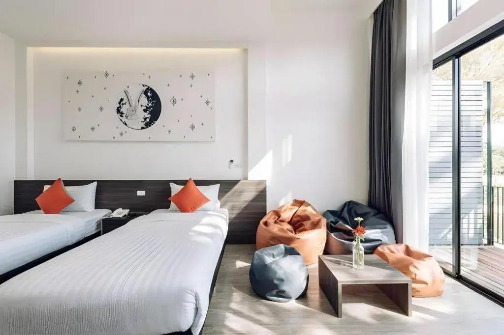 Bed in PIMDARA HOTEL Bed in PIMDARA HOTEL