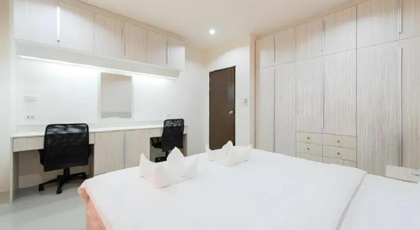 Bed in At One Hotel Chiangrai