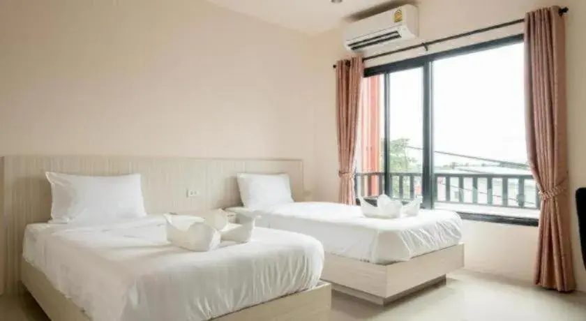 Bed in At One Hotel Chiangrai Bed in At One Hotel Chiangrai