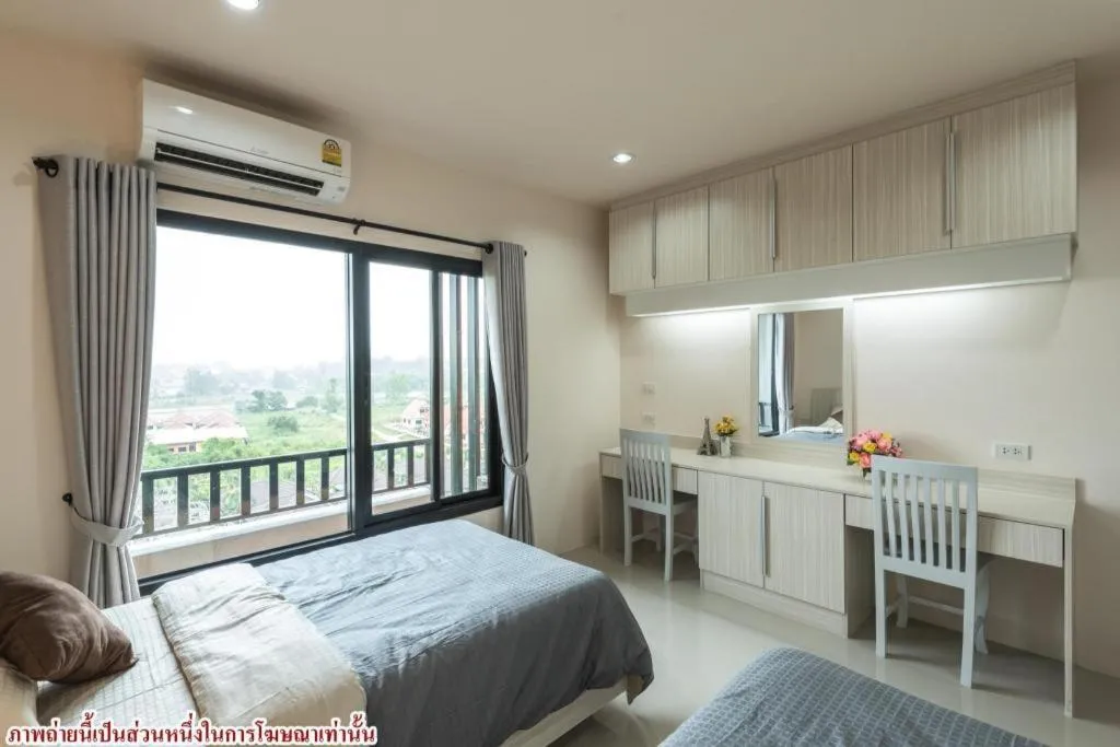 Bed in At One Hotel Chiangrai