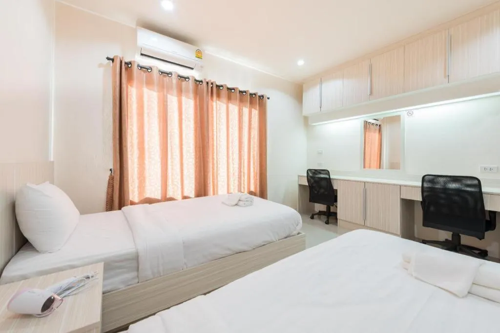 Bed in At One Hotel Chiangrai