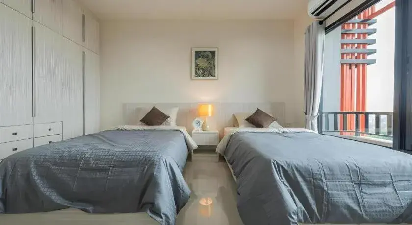 Bed in At One Hotel Chiangrai Bed in At One Hotel Chiangrai