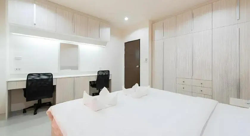 Bed in At One Hotel Chiangrai Bed in At One Hotel Chiangrai