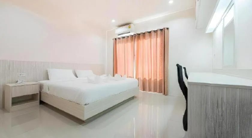 Bed in At One Hotel Chiangrai