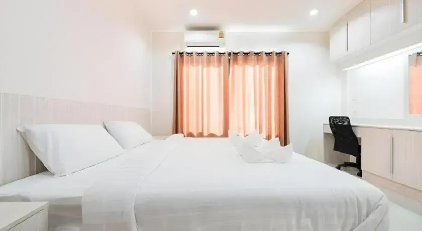 Bed in At One Hotel Chiangrai Bed in At One Hotel Chiangrai