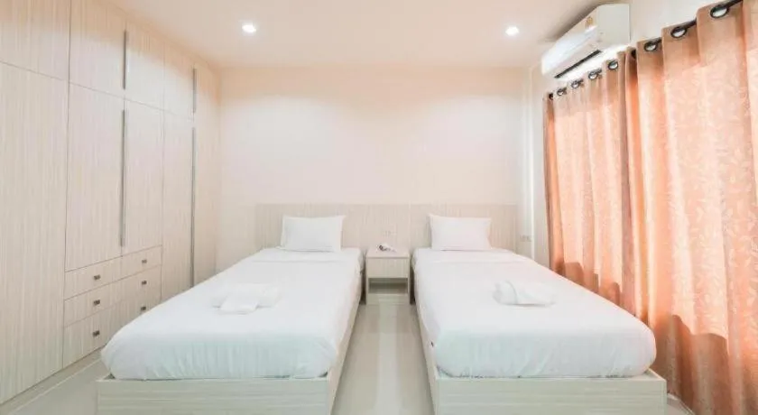 Bed in At One Hotel Chiangrai