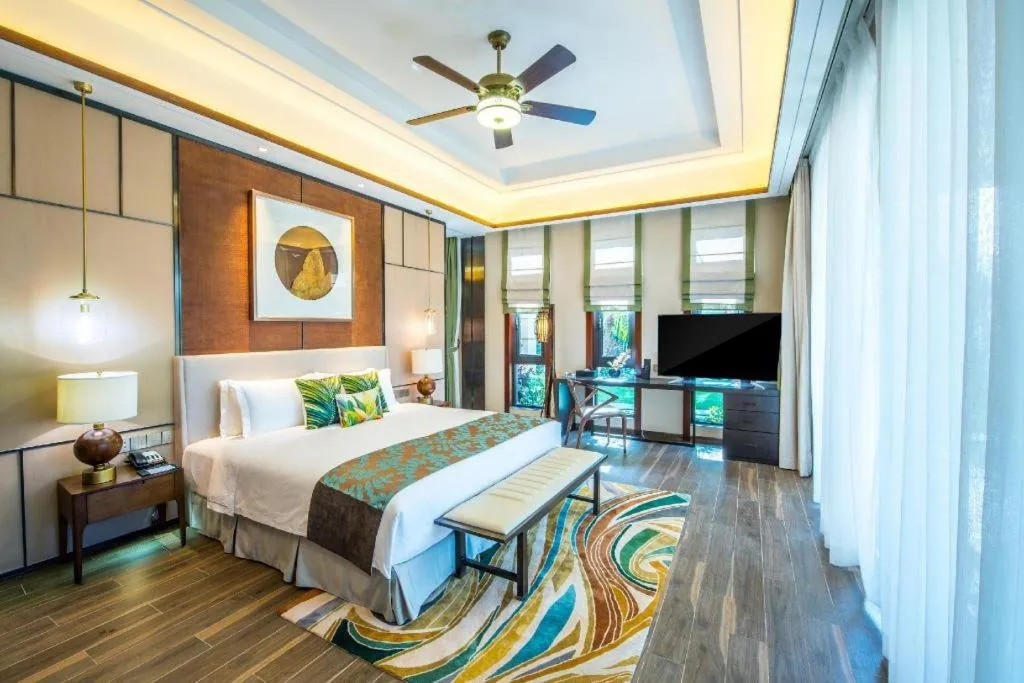 Bed in Country Garden Hot Spring Hotel Huizhou