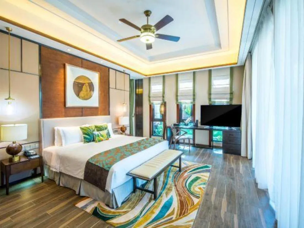 Bed in Country Garden Hot Spring Hotel Huizhou